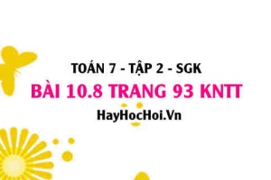 Bài 10.8 trang 93 Toán 7 Tập 2 Kết nối tri thức: Thể tích và diện tích hộp đa năng